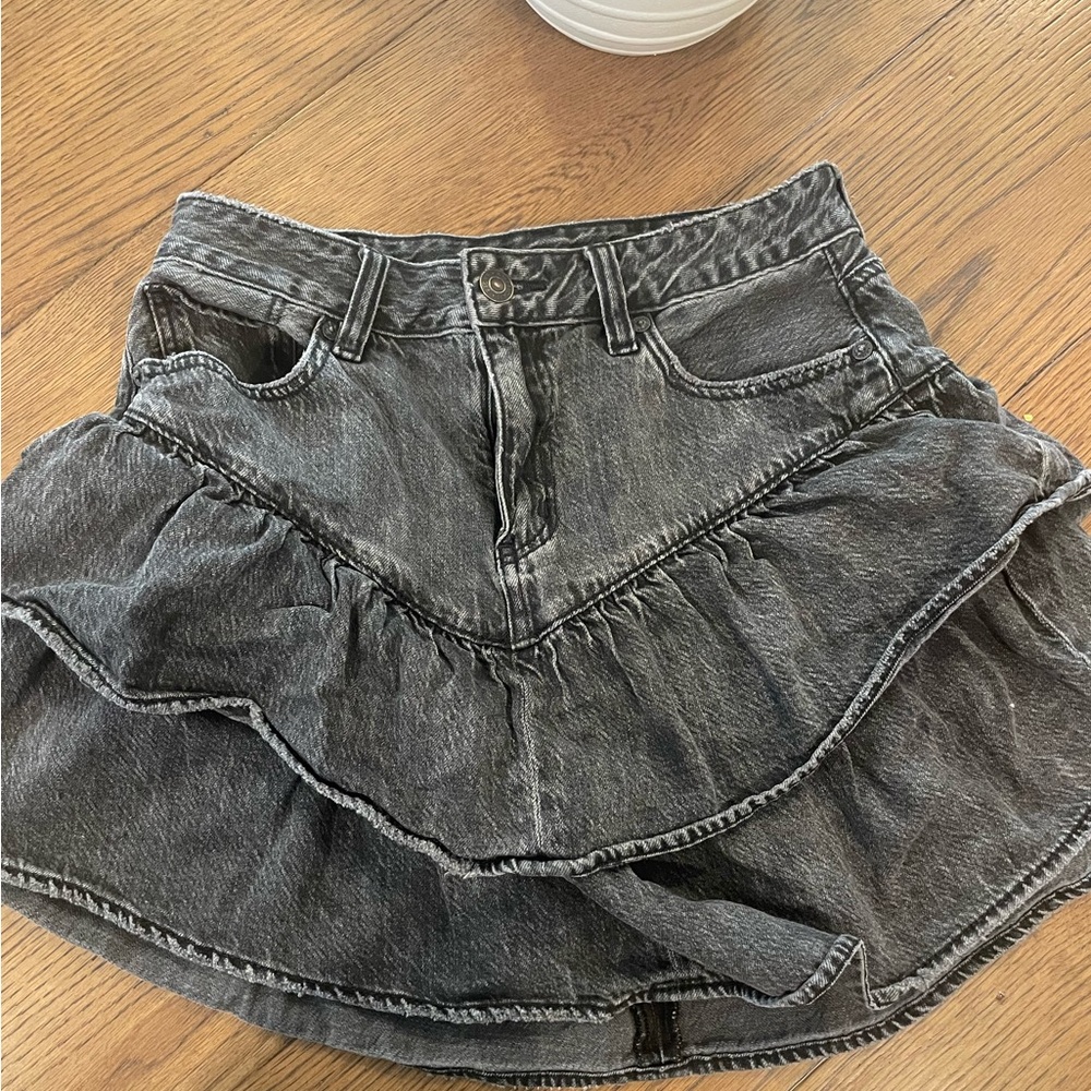 American eagle denim skirt